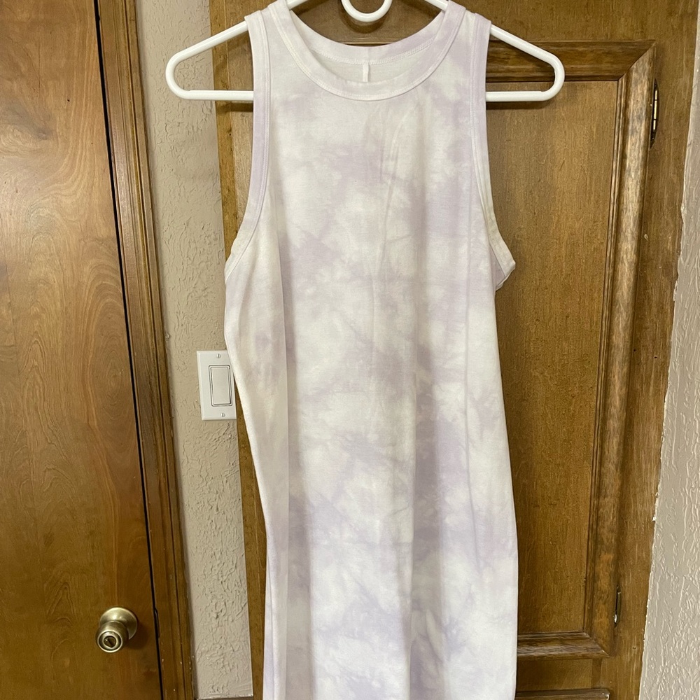 A New Day from Target purple tie-dye dress